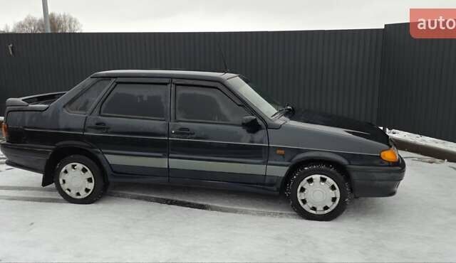 Чорний ВАЗ 2115 Самара, об'ємом двигуна 1.5 л та пробігом 164 тис. км за 2200 $, фото 8 на Automoto.ua