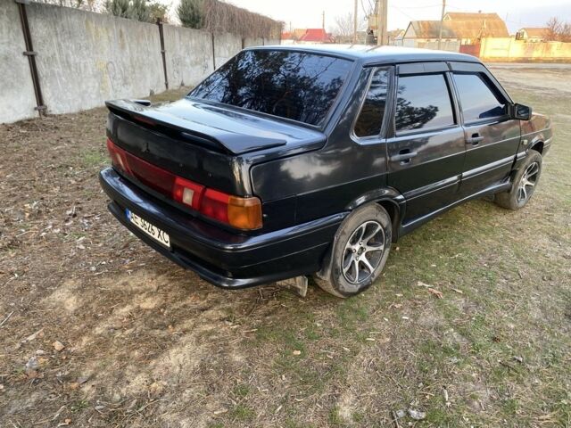 Черный ВАЗ 2115 Самара, объемом двигателя 1.6 л и пробегом 138 тыс. км за 2400 $, фото 2 на Automoto.ua