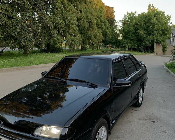 Черный ВАЗ 2115 Самара, объемом двигателя 1.6 л и пробегом 285 тыс. км за 2700 $, фото 1 на Automoto.ua