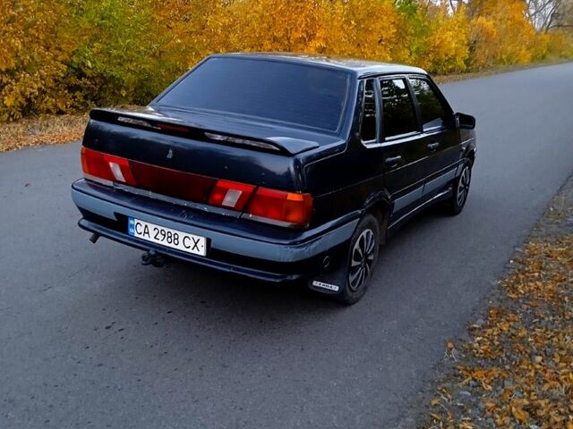 Чорний ВАЗ 2115 Самара, об'ємом двигуна 1.6 л та пробігом 300 тис. км за 1700 $, фото 5 на Automoto.ua