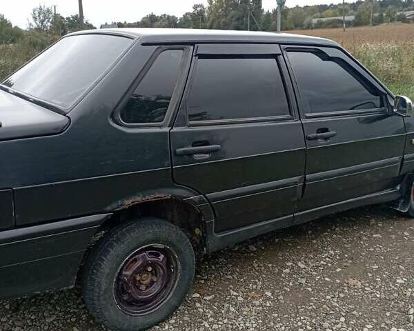 Черный ВАЗ 2115 Самара, объемом двигателя 1.6 л и пробегом 150 тыс. км за 850 $, фото 3 на Automoto.ua