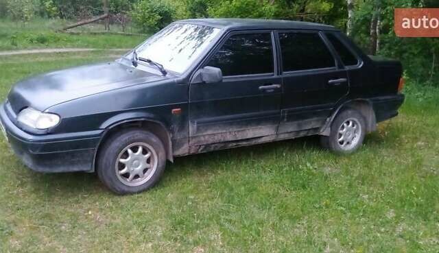 Черный ВАЗ 2115 Самара, объемом двигателя 0 л и пробегом 162 тыс. км за 1800 $, фото 2 на Automoto.ua