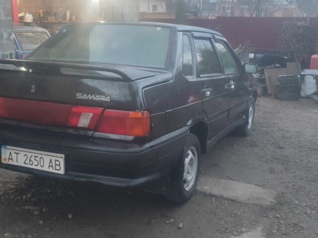 Чорний ВАЗ 2115 Самара, об'ємом двигуна 1.5 л та пробігом 240 тис. км за 1050 $, фото 5 на Automoto.ua