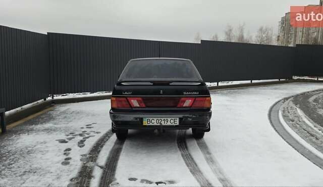 Чорний ВАЗ 2115 Самара, об'ємом двигуна 1.5 л та пробігом 164 тис. км за 2200 $, фото 2 на Automoto.ua