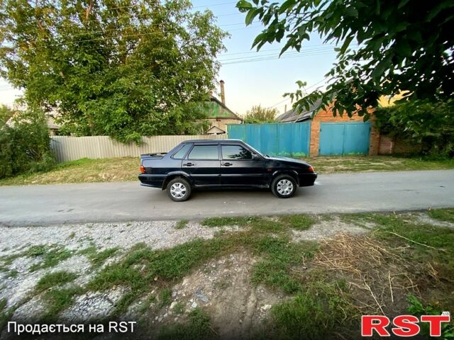 Черный ВАЗ 2115 Самара, объемом двигателя 1.6 л и пробегом 200 тыс. км за 1050 $, фото 6 на Automoto.ua
