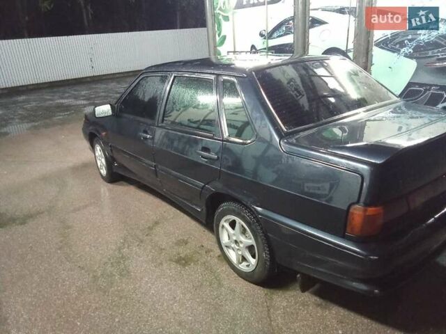Чорний ВАЗ 2115 Самара, об'ємом двигуна 1.6 л та пробігом 240 тис. км за 1100 $, фото 5 на Automoto.ua