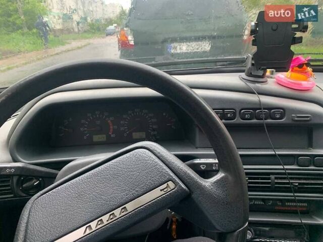 Черный ВАЗ 2115 Самара, объемом двигателя 1.6 л и пробегом 175 тыс. км за 2350 $, фото 1 на Automoto.ua