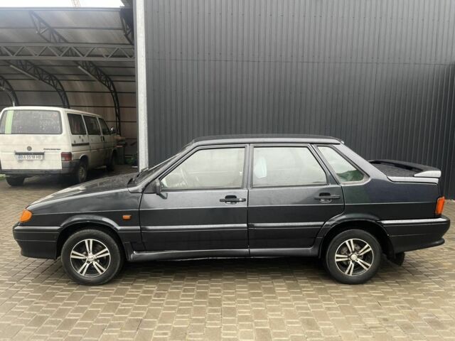 Черный ВАЗ 2115 Самара, объемом двигателя 1.6 л и пробегом 150 тыс. км за 1900 $, фото 1 на Automoto.ua