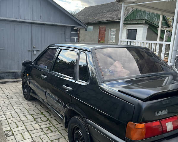 Чорний ВАЗ 2115 Самара, об'ємом двигуна 1.6 л та пробігом 250 тис. км за 1750 $, фото 5 на Automoto.ua