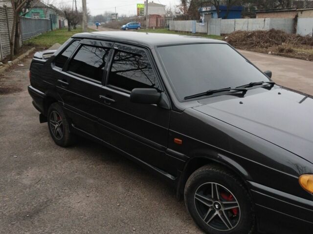 Чорний ВАЗ 2115 Самара, об'ємом двигуна 1.6 л та пробігом 45 тис. км за 2500 $, фото 2 на Automoto.ua