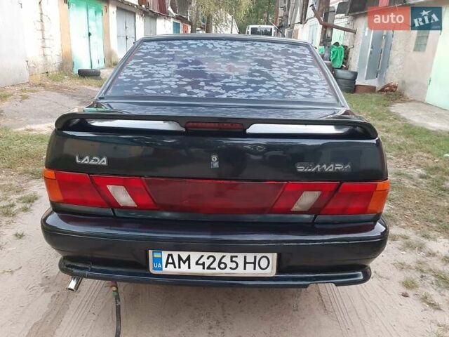 Чорний ВАЗ 2115 Самара, об'ємом двигуна 1.6 л та пробігом 260 тис. км за 2150 $, фото 10 на Automoto.ua