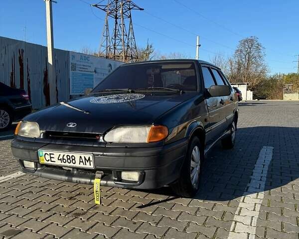 Черный ВАЗ 2115 Самара, объемом двигателя 1.6 л и пробегом 335 тыс. км за 1300 $, фото 11 на Automoto.ua
