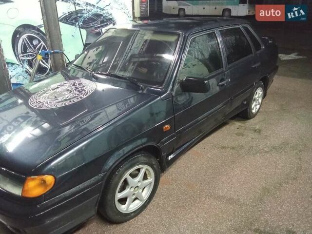 Чорний ВАЗ 2115 Самара, об'ємом двигуна 1.6 л та пробігом 240 тис. км за 1100 $, фото 6 на Automoto.ua