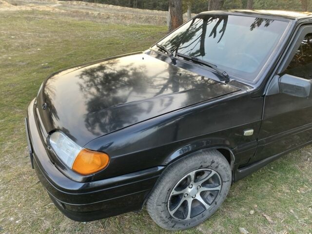 Черный ВАЗ 2115 Самара, объемом двигателя 1.6 л и пробегом 138 тыс. км за 2400 $, фото 5 на Automoto.ua