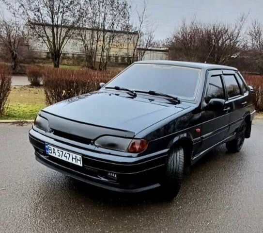 Чорний ВАЗ 2115 Самара, об'ємом двигуна 1.6 л та пробігом 200 тис. км за 1100 $, фото 2 на Automoto.ua