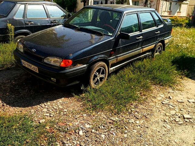 Черный ВАЗ 2115 Самара, объемом двигателя 1.6 л и пробегом 113 тыс. км за 1500 $, фото 3 на Automoto.ua