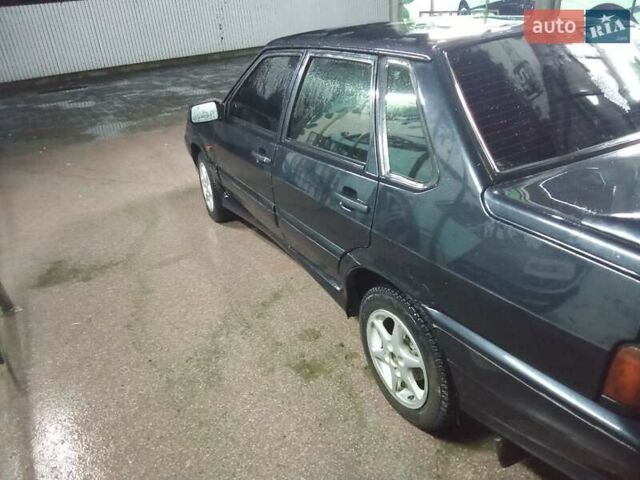 Чорний ВАЗ 2115 Самара, об'ємом двигуна 1.6 л та пробігом 240 тис. км за 1100 $, фото 7 на Automoto.ua