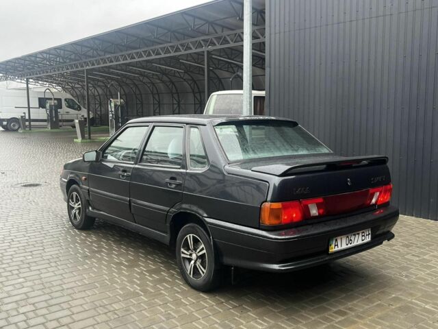 Черный ВАЗ 2115 Самара, объемом двигателя 1.6 л и пробегом 150 тыс. км за 1900 $, фото 2 на Automoto.ua