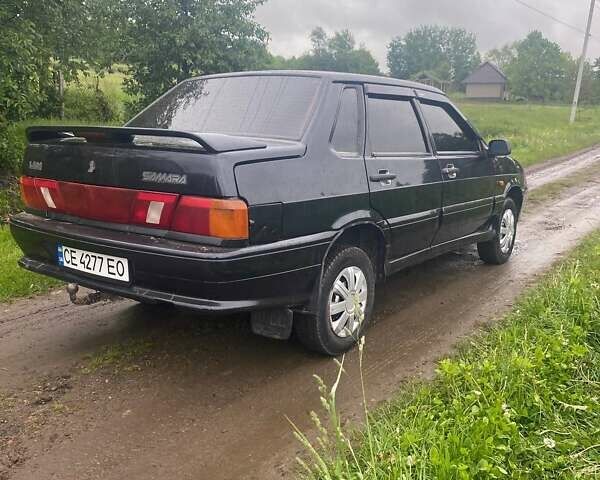 Черный ВАЗ 2115 Самара, объемом двигателя 1.6 л и пробегом 115 тыс. км за 2200 $, фото 9 на Automoto.ua