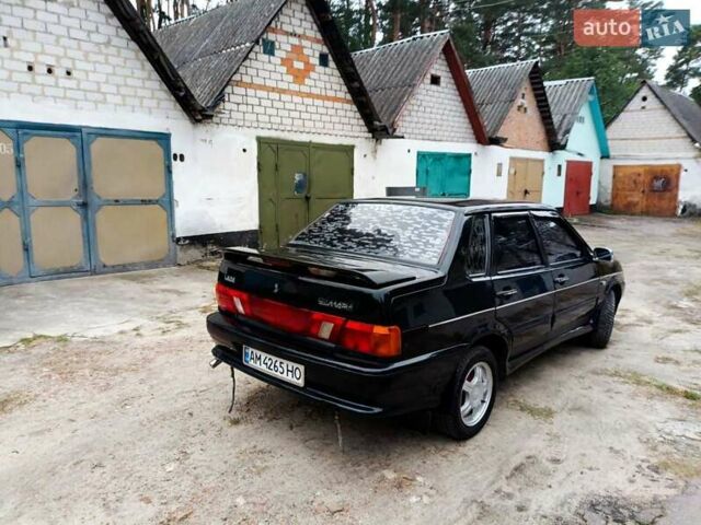 Черный ВАЗ 2115 Самара, объемом двигателя 1.6 л и пробегом 260 тыс. км за 1950 $, фото 13 на Automoto.ua