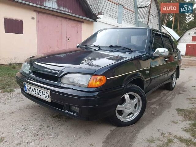 Чорний ВАЗ 2115 Самара, об'ємом двигуна 1.6 л та пробігом 260 тис. км за 2150 $, фото 2 на Automoto.ua
