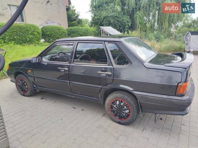 Черный ВАЗ 2115 Самара, объемом двигателя 1.6 л и пробегом 85 тыс. км за 2350 $, фото 8 на Automoto.ua