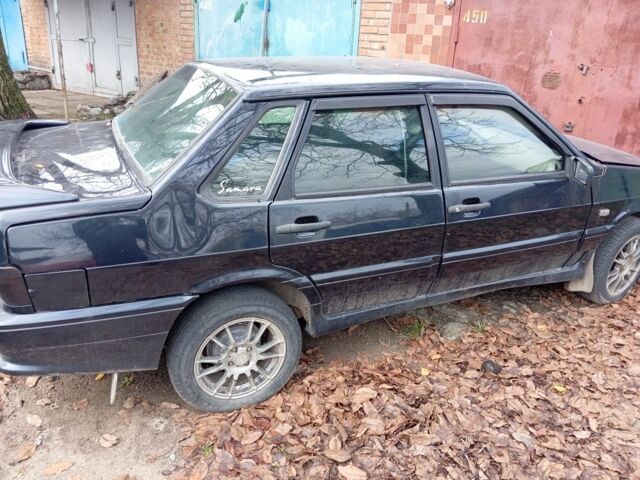 Черный ВАЗ 2115 Самара, объемом двигателя 0 л и пробегом 150 тыс. км за 800 $, фото 1 на Automoto.ua
