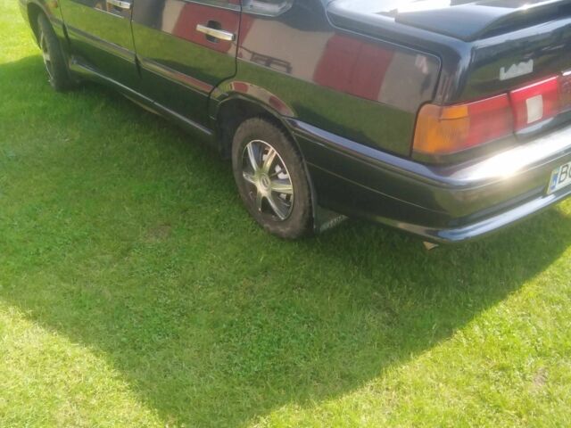 Черный ВАЗ 2115 Самара, объемом двигателя 1.6 л и пробегом 142 тыс. км за 2503 $, фото 1 на Automoto.ua