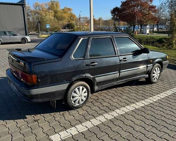 Черный ВАЗ 2115 Самара, объемом двигателя 1.6 л и пробегом 335 тыс. км за 1300 $, фото 8 на Automoto.ua