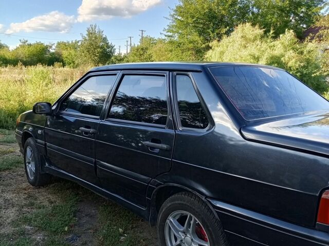 Чорний ВАЗ 2115 Самара, об'ємом двигуна 1.6 л та пробігом 167 тис. км за 2300 $, фото 1 на Automoto.ua