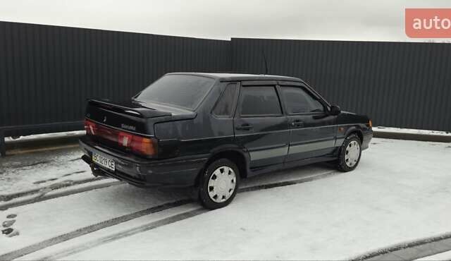 Чорний ВАЗ 2115 Самара, об'ємом двигуна 1.5 л та пробігом 164 тис. км за 2200 $, фото 9 на Automoto.ua