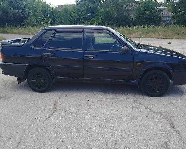 Черный ВАЗ 2115 Самара, объемом двигателя 1.6 л и пробегом 165 тыс. км за 1900 $, фото 7 на Automoto.ua