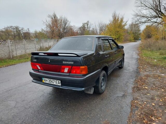 ВАЗ 2115 Самара 2008 у Славянске на Automoto.ua Чорний ВАЗ 2115 Самара, об'ємом двигуна 1.5 л та пробігом 82 тис. км за 1428 $, фото 1 на Automoto.ua