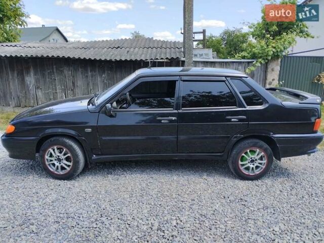 ВАЗ 2115 Самара 2008 у Івано-Франківську на Automoto.ua Чорний ВАЗ 2115 Самара, об'ємом двигуна 1.6 л та пробігом 250 тис. км за 1650 $, фото 3 на Automoto.ua