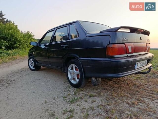 Черный ВАЗ 2115 Самара, объемом двигателя 1.6 л и пробегом 181 тыс. км за 1850 $, фото 10 на Automoto.ua