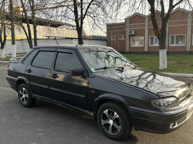 Чорний ВАЗ 2115 Самара, об'ємом двигуна 1.6 л та пробігом 220 тис. км за 2000 $, фото 1 на Automoto.ua