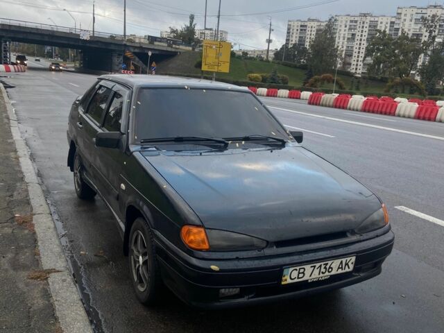 Черный ВАЗ 2115 Самара, объемом двигателя 1.6 л и пробегом 420 тыс. км за 2000 $, фото 6 на Automoto.ua