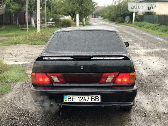 Черный ВАЗ 2115 Самара, объемом двигателя 1.6 л и пробегом 265 тыс. км за 2399 $, фото 4 на Automoto.ua