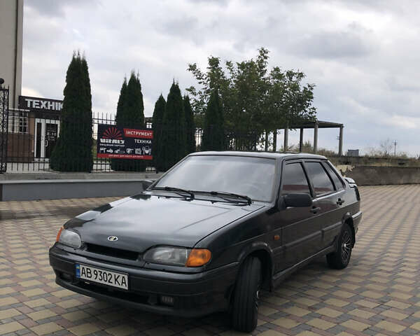 Черный ВАЗ 2115 Самара, объемом двигателя 1.6 л и пробегом 290 тыс. км за 2800 $, фото 1 на Automoto.ua