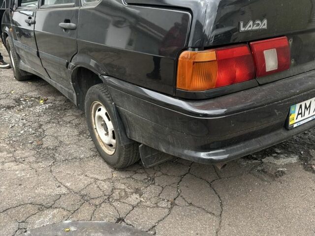 Черный ВАЗ 2115 Самара, объемом двигателя 1.6 л и пробегом 222 тыс. км за 1733 $, фото 4 на Automoto.ua