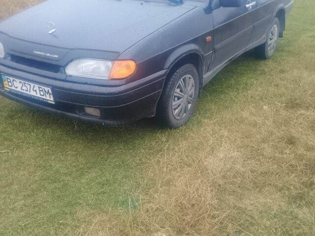 Черный ВАЗ 2115 Самара, объемом двигателя 1.6 л и пробегом 187 тыс. км за 1500 $, фото 1 на Automoto.ua