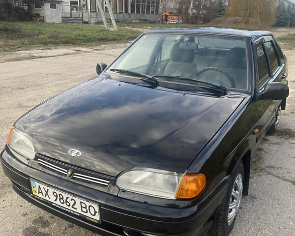 Черный ВАЗ 2115 Самара, объемом двигателя 1.6 л и пробегом 138 тыс. км за 2500 $, фото 2 на Automoto.ua