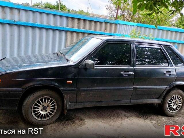 Черный ВАЗ 2115 Самара, объемом двигателя 1.6 л и пробегом 210 тыс. км за 1700 $, фото 5 на Automoto.ua