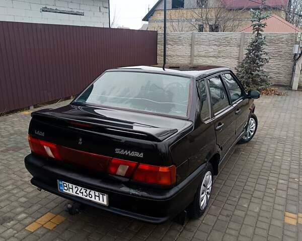 Чорний ВАЗ 2115 Самара, об'ємом двигуна 1.6 л та пробігом 190 тис. км за 1800 $, фото 8 на Automoto.ua