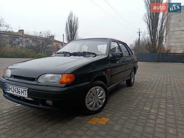 Чорний ВАЗ 2115 Самара, об'ємом двигуна 1.6 л та пробігом 190 тис. км за 1800 $, фото 2 на Automoto.ua