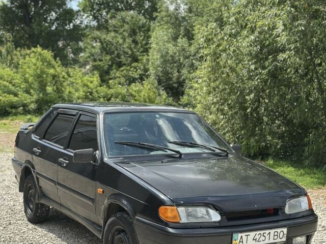 Чорний ВАЗ 2115 Самара, об'ємом двигуна 1.6 л та пробігом 218 тис. км за 1100 $, фото 2 на Automoto.ua