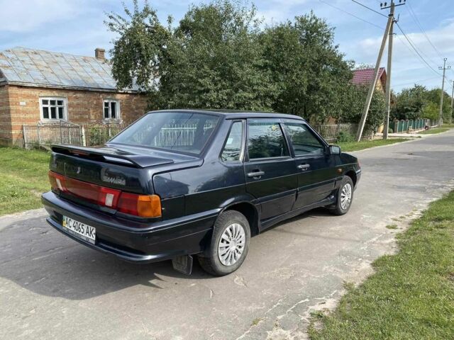 Чорний ВАЗ 2115 Самара, об'ємом двигуна 1.6 л та пробігом 204 тис. км за 2000 $, фото 3 на Automoto.ua