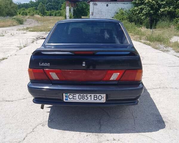 Черный ВАЗ 2115 Самара, объемом двигателя 1.6 л и пробегом 165 тыс. км за 1900 $, фото 1 на Automoto.ua