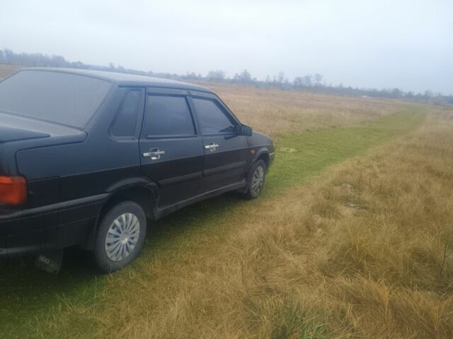 Черный ВАЗ 2115 Самара, объемом двигателя 1.6 л и пробегом 187 тыс. км за 1500 $, фото 3 на Automoto.ua