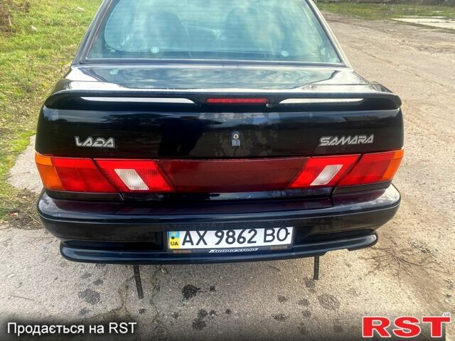Черный ВАЗ 2115 Самара, объемом двигателя 1.6 л и пробегом 138 тыс. км за 2500 $, фото 3 на Automoto.ua